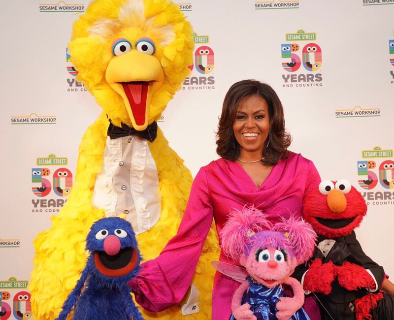 There’s something unexplainable that happens on @SesameStreet, some unique alchemy of aspiration and goodness that just can’t be replicated. That’s why I couldn’t be more honored to celebrate 50 years of Sesame Street tonight. 

Join me by sharing a memory with #Sesame50.