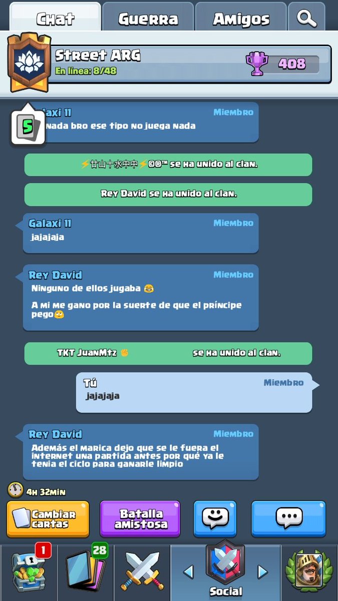 Que buen comportamiento de parte de los jugadores de @StreetARG19