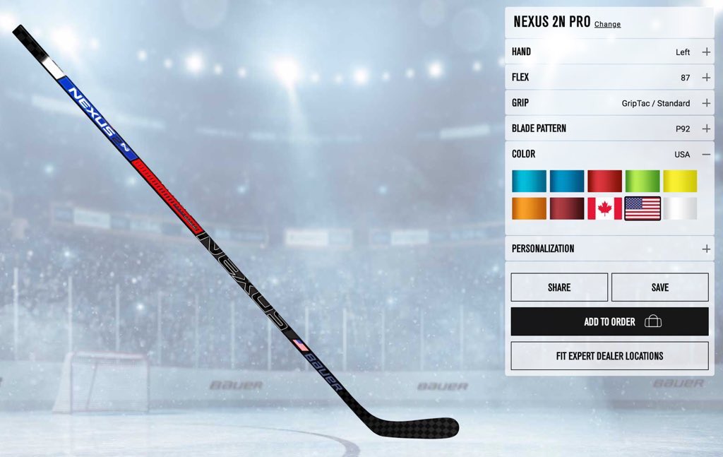 mybauer custom sticks