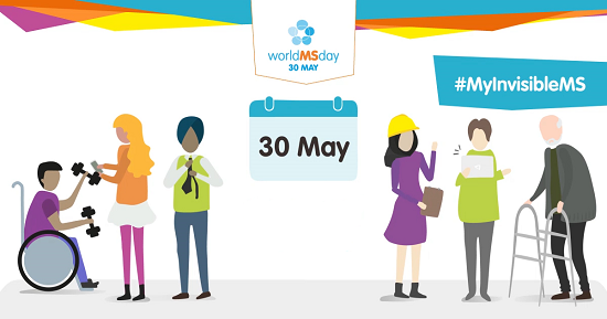 WorldMSDay's tweet photo. Happy #WorldMSDay! This year's campaign is all about #MyInvisibleMS - making the invisible visible. Join the conversation - don't forget to use the #myinvisiblems hashtag!  🎉🤩🧡 https://t.co/mjD3pHWS39