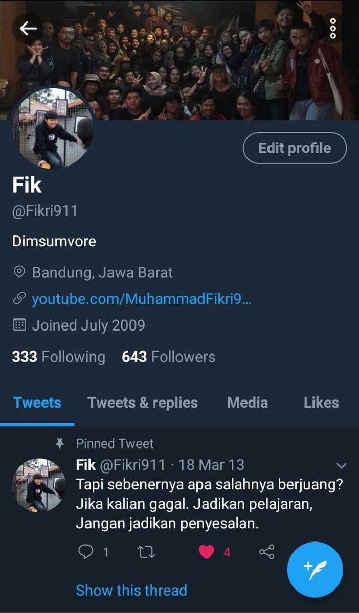 grumpygumpp's tweet photo. Hello! this is #MyFirstTweet and i want to give a shot-out to my beloved old account, who has accompany me till yesterday! so sad.. huhuhu but sometimes, you have to realize that all you can do is just let it go. https://t.co/cDpbW8LYJk