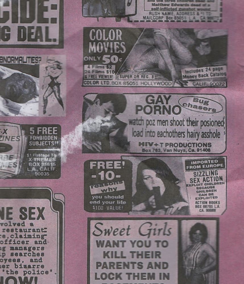 OSOTR1's tweet photo. ADVERTS FROM THE OTHER SIDE OF THE RAINBOW #OSOTR #OTHERSIDEOFTHERAINBOW #FAKEAD #PORNAD https://t.co/w5miMwIJii