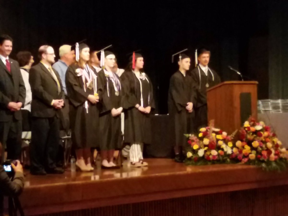 deerlakessd's tweet photo. Today was the senior recognition ceremony at @AWBeattieCC.  
#DLProud https://t.co/nUcvjUsx8S