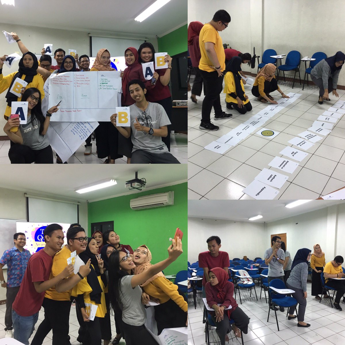 davidsyamtar's tweet image. This is the story of my communication class mid test. I created a fun test for my students to provide them the experience about modern learning method... #communication #midtest #paramadina #management #UTS #kelasseru