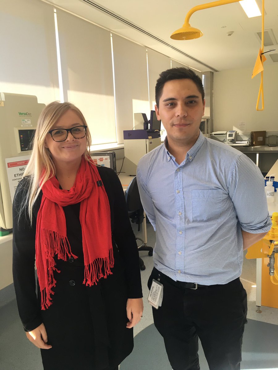 ConcertTcrc's tweet photo. Have you met #CONCERTBiobank’s Managers? Ashleigh Splitt (left) & Joseph Po (right) looking after #ISLHD and #SWSLHD #CONCERTBiobank Hubs respectively. Meeting today to talk #Strategy & #Sustainability of our #Biobank. Go Team! https://t.co/8v0rZDAw3D