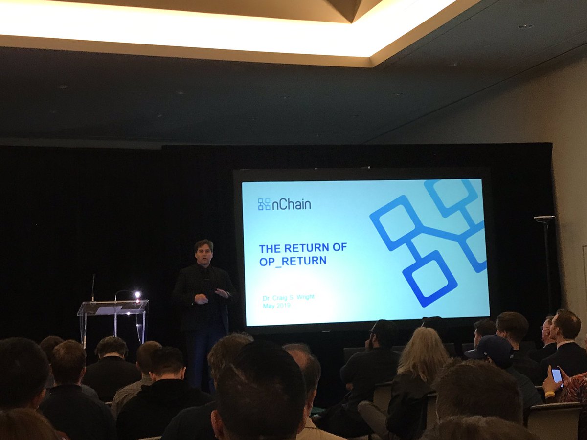 bruceonbitcoin's tweet photo. The Return of Satoshi #CoingeekToronto https://t.co/fIhwBDqjMg