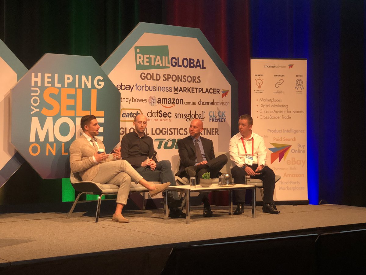 <a href="/JasonKencevski/">Jason Kencevski</a> “I think the <a href="/Speedmaster1979/">Speedmaster™</a> business is what it is today because we were early adopters, #AmazonAustralia is not going away” <a href="/RetailGlobalAU/">Retail Global Gold Coast</a> @channeladvisor #RetailGlobal #Marketplaces