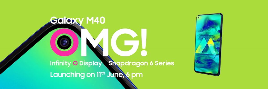 GrabMyDeals1's tweet photo. Samsung Galaxy M40 will launch on 11 June 2019 at 6 Pm #galaxym40 #SamsungIndia @SamsungMobileIN
See expected specs here https://t.co/2TSmoqdxWk
#SaveEverytimeWithGrabOffers #GrabOffers https://t.co/FZ1z7m1G61
