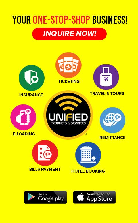 Your ONE-STOP-SHOP Business!
Build your business and career with us.

#InquireNow
#BeOneOfUs
#TeamYOUnified