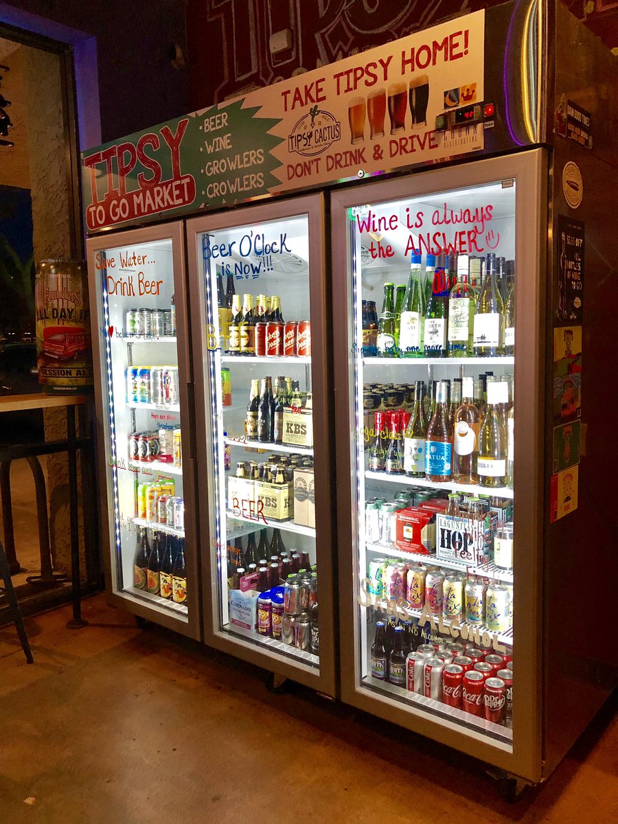 tipsycactus's tweet photo. We like sports, the outdoors &amp; romantic walks to the beer fridge. 
How about you? 🤷🏽‍♀️🤷🏽‍♂️🤣 
#TipsyCactus #CraftBeer #BeerFridge #LiquidOfTheGods #Local #TapRoom #DrinkResponsibly #AzBeerEnthusiasts #Bar #HappyHour #Friends #BeerNerd #Stout #IPA #Lager #Cider #Sours #Mesa #Arizona https://t.co/hiMnb6iLAG
