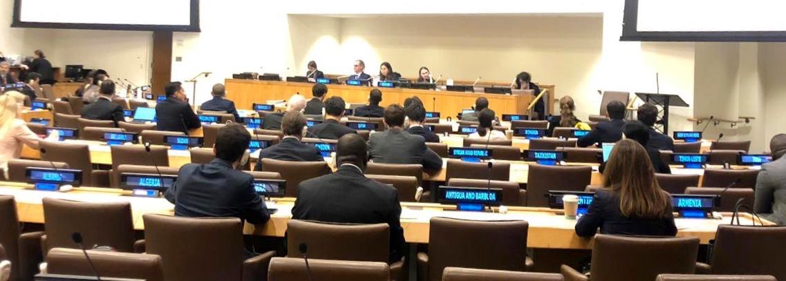 UAEMissionToUN's tweet image. High turnout and a dynamic kick-off to the 5th IGN plenary meeting on #SCreform today as member states discuss the outcome document of this year’s work. References to Sisyphus, Beckett, and the future of multilateralism show PRs in fine form to engage on substance.