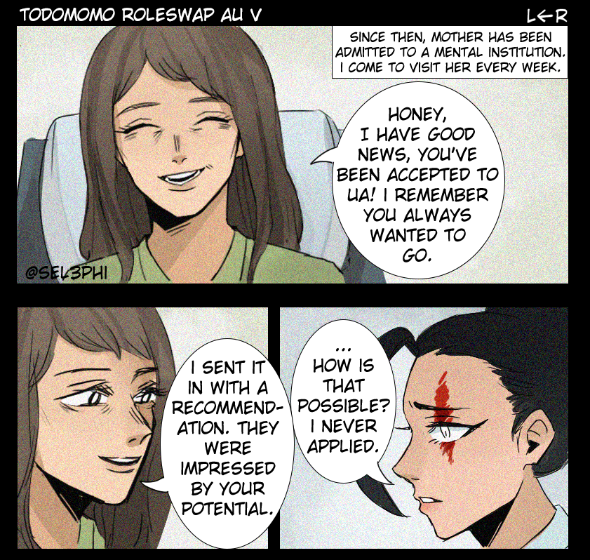Roleswap AU Part 5 #轟百 #TodoMomo #BnHA 