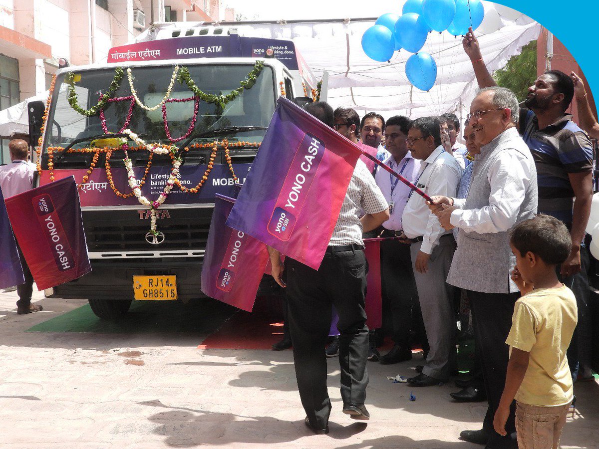 State Bank Of India On Twitter Flagged Off In Bikaner And