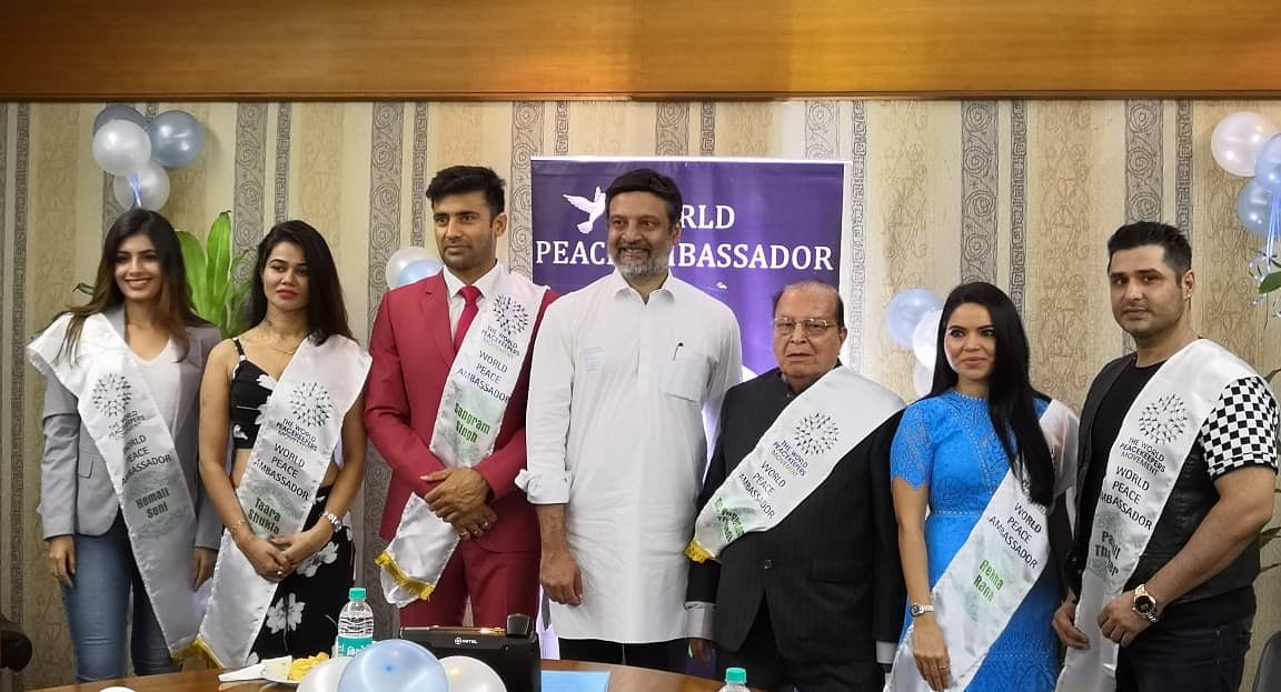 We had a lovely and successful felicitation event for our Peace Ambassadors. Thank you to everyone who made it possible. Special thanks to @SirDrHuz for felicitating the honored dignitaries.
<a href="/Sangram_Sanjeet/">SANGRAM U SINGH 🌟🇮🇳</a>
<a href="/yogendratrivedi/">Yogendra P  Trivedi</a> <a href="/imRekhaRana/">Rekha Rana</a> 
#worldpeacekeepermovement #peace