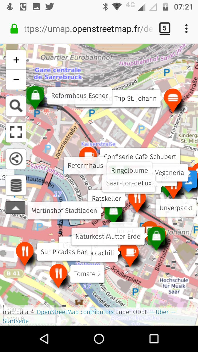 @tobias24617399 @LGMeeting Nice, but @HBKsaar did it libregraphicsmeeting.org/2019/venues/ with #free #data (#openstreetmap), #free #software (#umap) and It looks nice as well ;-) @opensaar #lgm2019