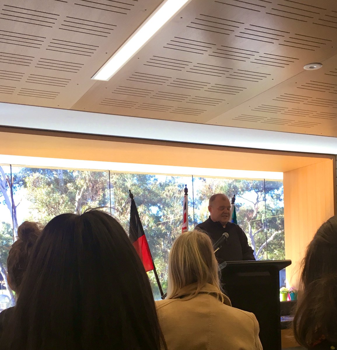 CarolineAGouws's tweet image. Today @Kerrymccallum announced a series of Indigenous Scholarships at @UniCanberra.

#distinctbydesign to cater for cultural responsibilities, family commitments and various levels of education! #WeAreUC #Diversity #ReconciliationWeek2019 #Supportforthefuture