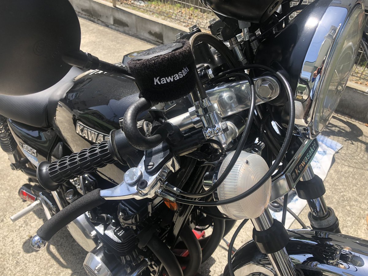 スマタハン　樽見性作所　35パイ　セパハン　cbx400f Yahoo!オークション - BEET 35パイ セパハン 当時物 ハンドル