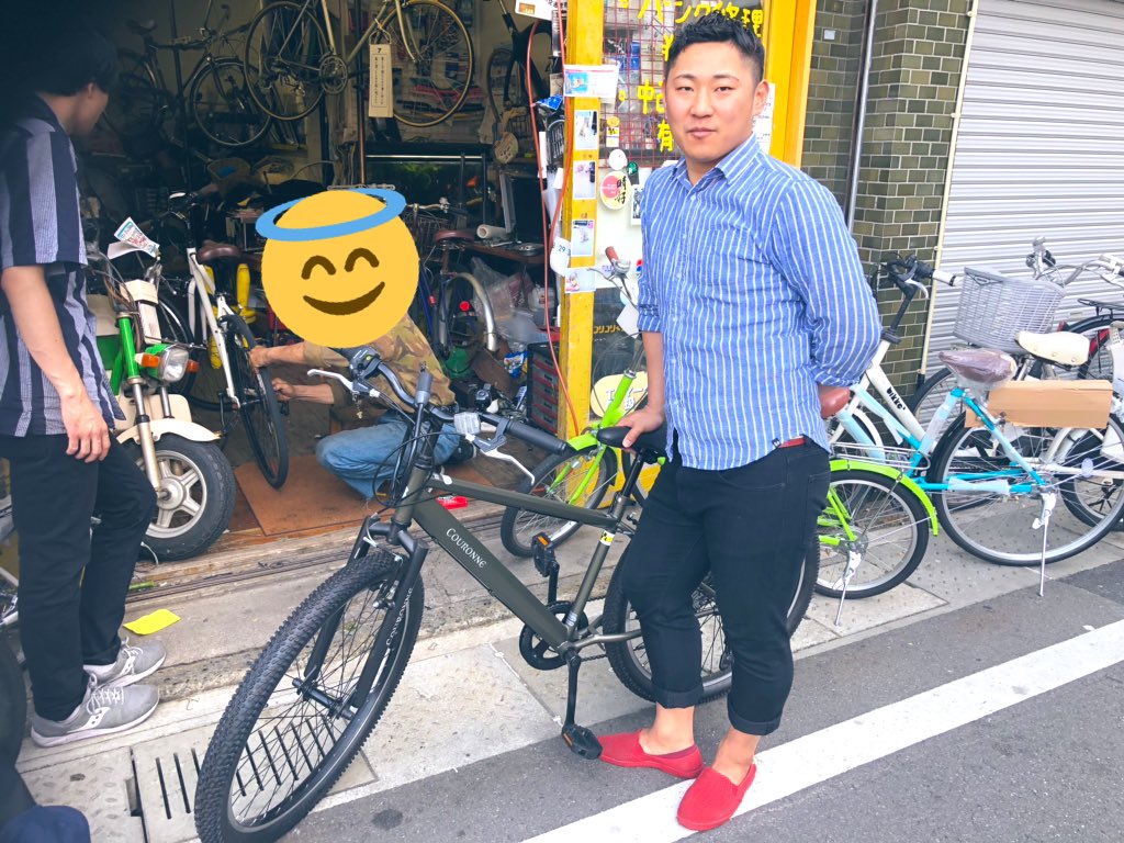 sawapon1117's tweet photo. チャリ買いました！チャリん🔔
本日カタメンライブでます
17時30分からです！
置きチケできますよ〜
#チャリ #よしもと天神ビブレホール https://t.co/EcxL3ZHPnZ