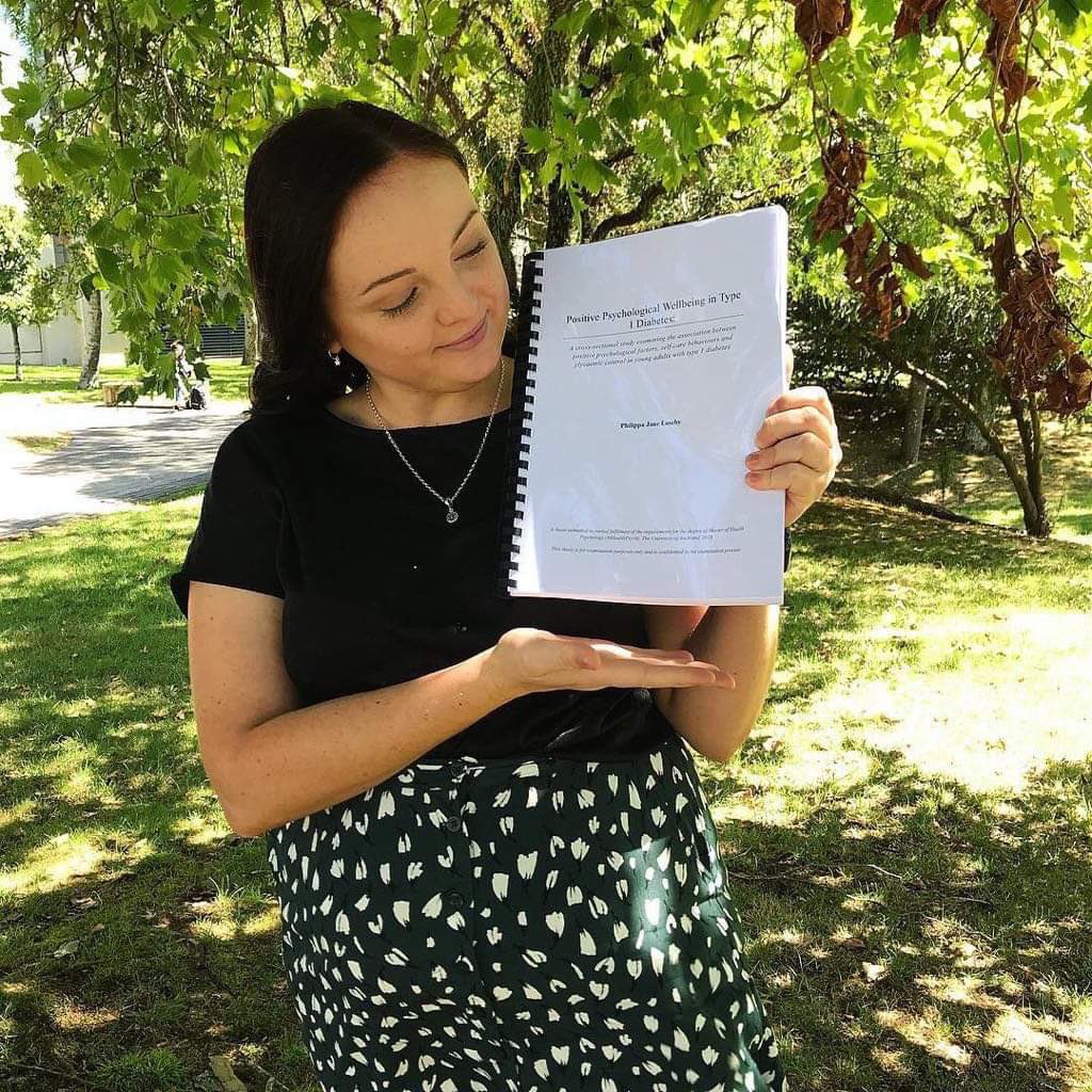 I can’t believe it’s been three months since I handed my masters thesis in! #positivepsych #healthpsychology