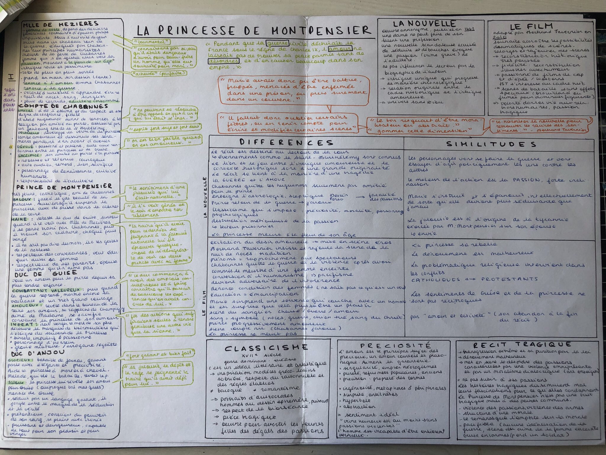 Enterthevoid La Princesse De Montpensier Vert Citations Du Livre Orange Citations De B Tavernier