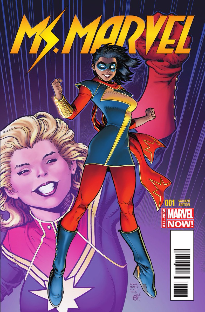 ComicTS's tweet photo. Molts més!

- La Ms Marvel de @GWillowWilson
- La Increíble Masacre Gwen de @drhastings
- La imparable avispa de @jrome58 
- La gran novela de la patrulla x de @EdPiskor 

@ivan_galiano a #bibcomic19 https://t.co/3k4xQSc0bK