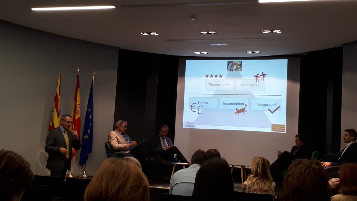 tcdeployment's tweet image. Participando en la jornada organizada por el Gobierno de Aragón sobre el impacto del Brexit en el turismo de Aragón.