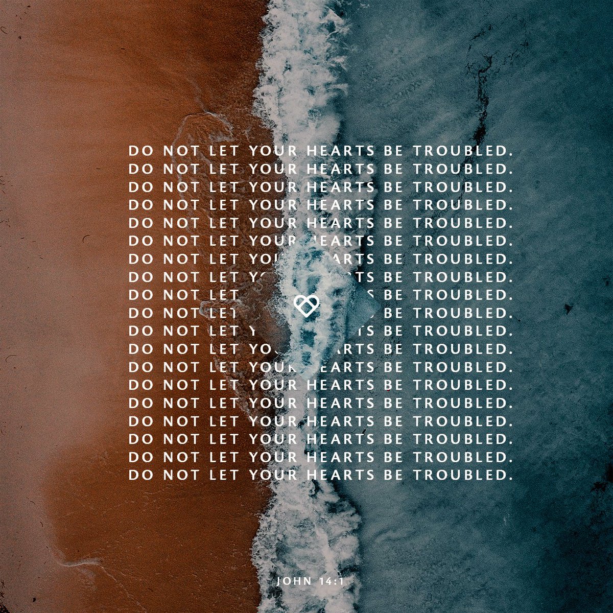 MessiahThreads's tweet image. “Do not let your hearts be troubled. You believe in God; believe also in me. bible.com/111/JHN.14.1