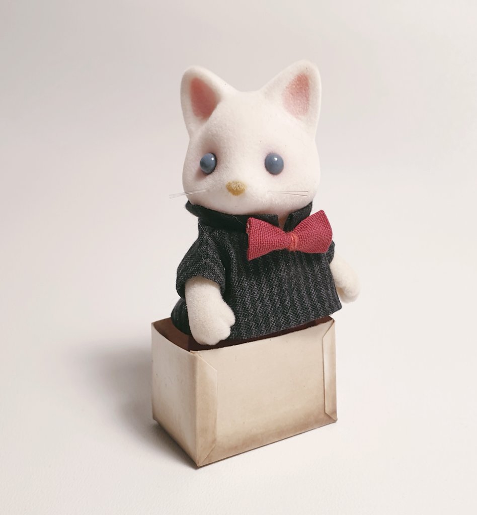 monecule_art's tweet photo. If I Fits, I Sit...
#catsinthebox #catsbeingcats #sylvanianfamilies #calicocritters #シルバニアファミリー https://t.co/AZZkTrSCwC