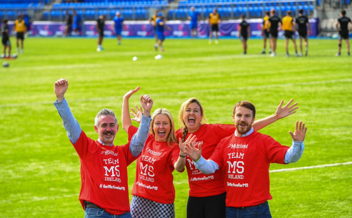 leinsterrugby's tweet photo. Today is World MS Day! Find out more about our charity partners @MSIRELAND and their incredible work for the 9,000 people at the following link and let's #KissGoodbyeToMS : https://t.co/qzFTy3fJIu #MyInvisibleMS https://t.co/X2ABrz159L