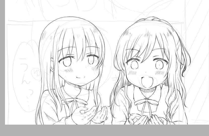(描いてるよ!おわらないよ!) 