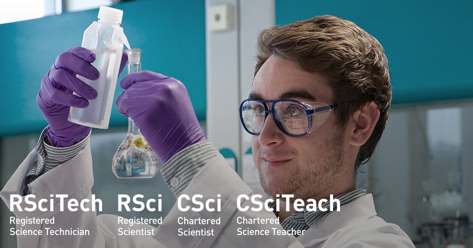 Science_Council's tweet photo. Being professionally registered is a mark of excellence. Our registers reflect stages in your science career, from establishing your professionalism with your technical knowledge &amp; skill to meeting the standards of chartership: https://t.co/0h98Nzuruz https://t.co/6wsRw5vQtz