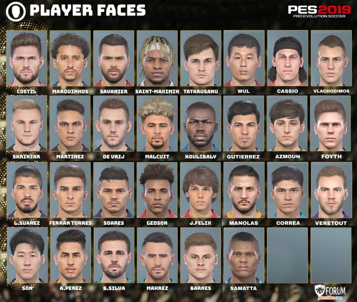 DATA PACK 6.0

AVAILABLE TO DOWNLOAD TO #PES2019 NOW.

#ThePowerofFootball

#All thanks and appreciation To:  @JVC_PESForum for the #picture😍🙏