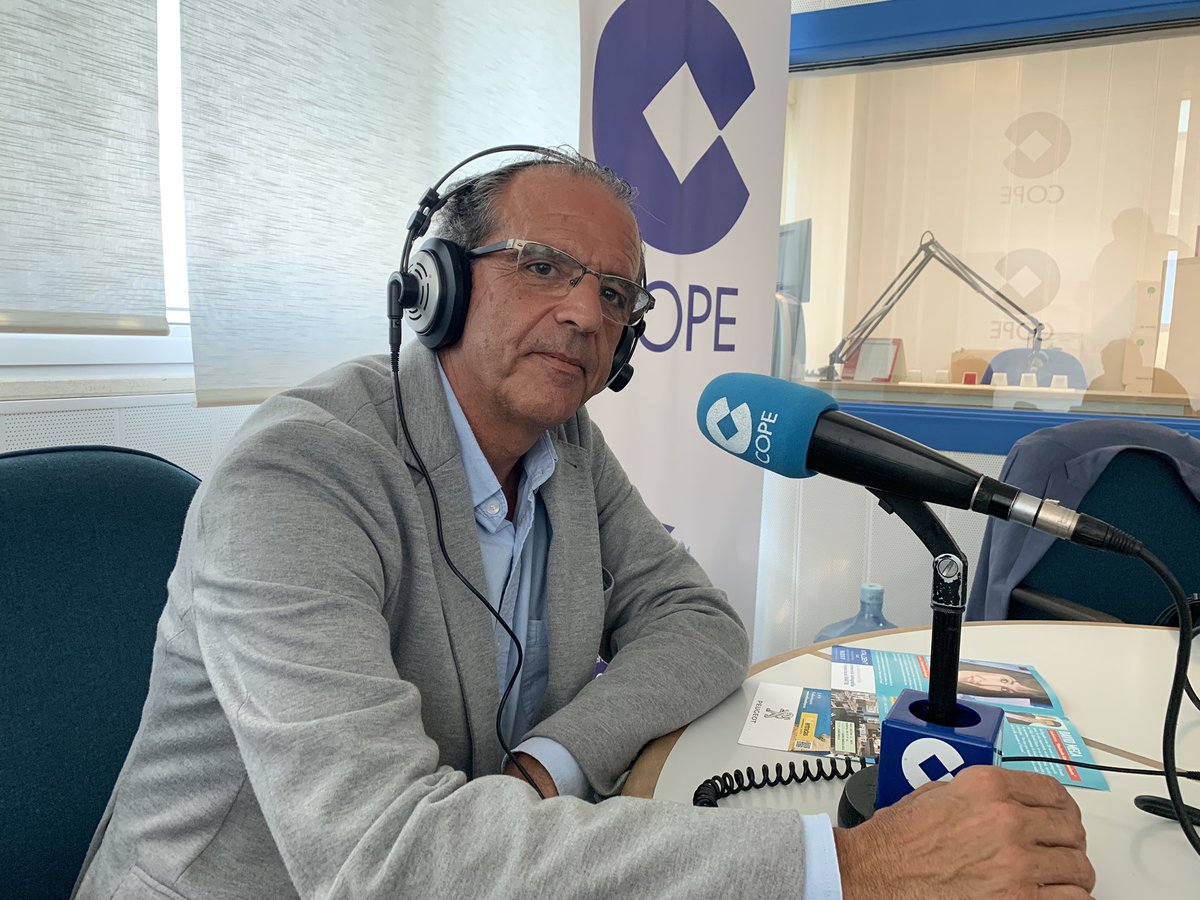 Fin de la mañana de radio y TV Cope