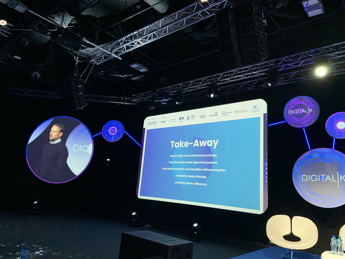 DIGITALK (@digitalkcon) on Twitter photo “People will not change their behavior unless they trust your company.” —Tobin Nageotte of <a href="/72andSunny/">72andSunny</a>
#Digitalk2019 “People will not change their behavior unless they trust your company.” —Tobin Nageotte of <a href="/72andSunny/">72andSunny</a>
#Digitalk2019