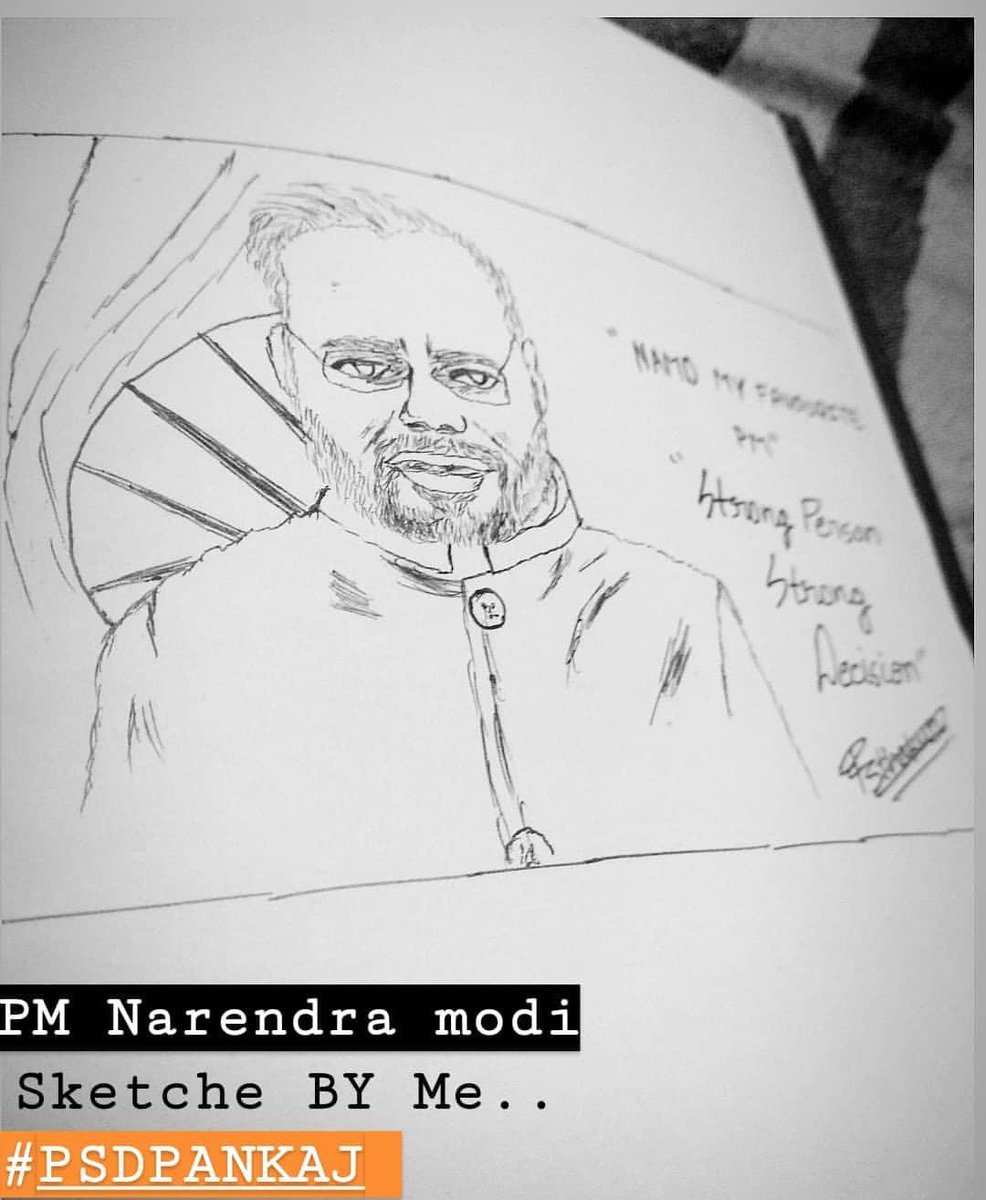 PSDPankaj's tweet image. #sketchbyme #Sketching
@narendramodi @BJP4India 
@AmitShah @aajtak @DrKumarVishwas
