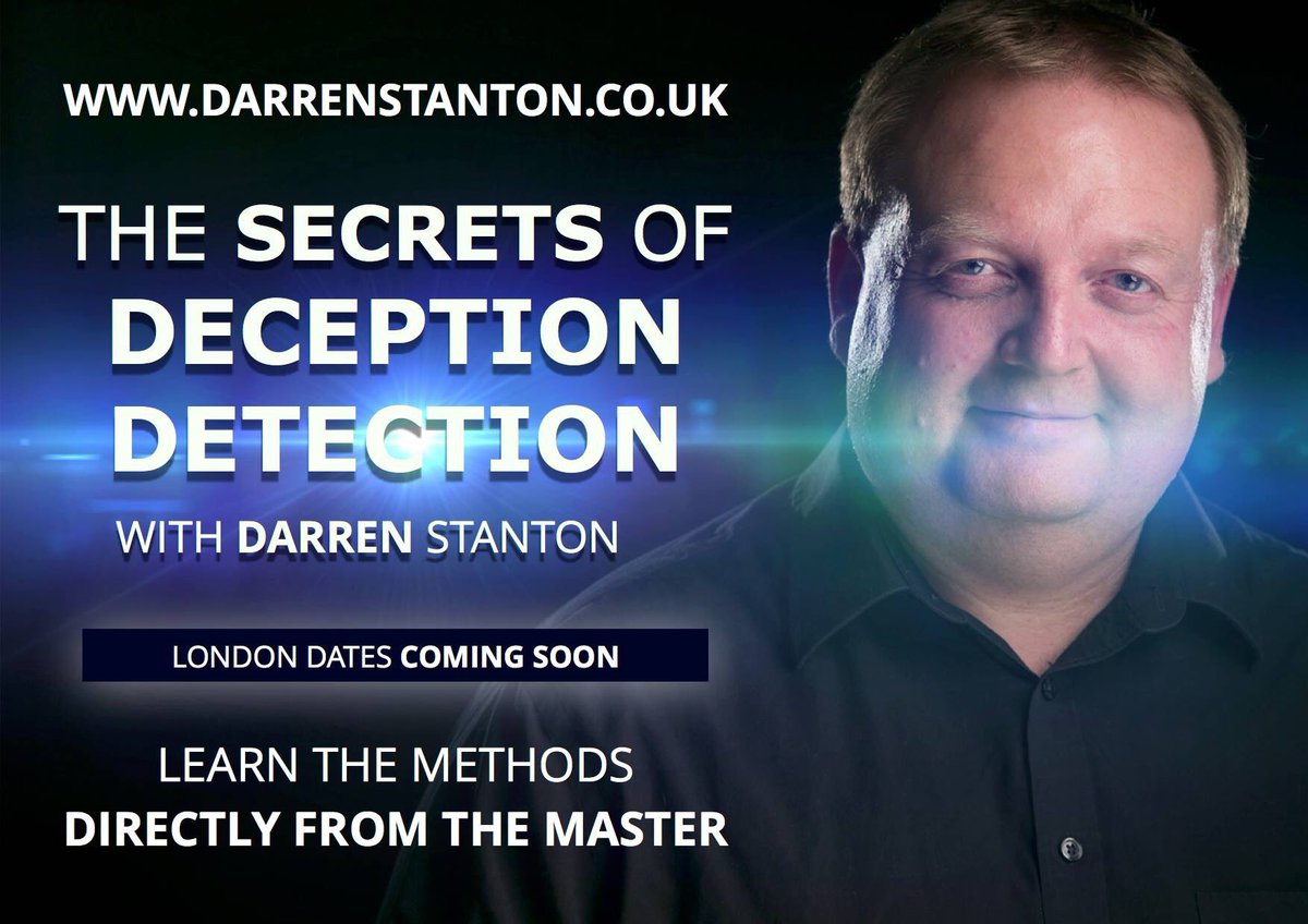 darrenstanton's tweet image. #deceptiondetection #lies #security #behaviouraldetectionofficers #shoplifting #police #relationships #truth #darrenstanton