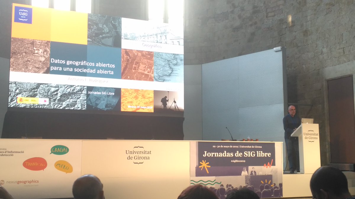 Nuestro compañero Antonio Rodríguez, cierra con su charla sobre datos abiertos, el primer día de las Jornadas de SIG libre de la Universidad de Girona
👉sigte.udg.edu/jornadassiglib…
#siglibre2019