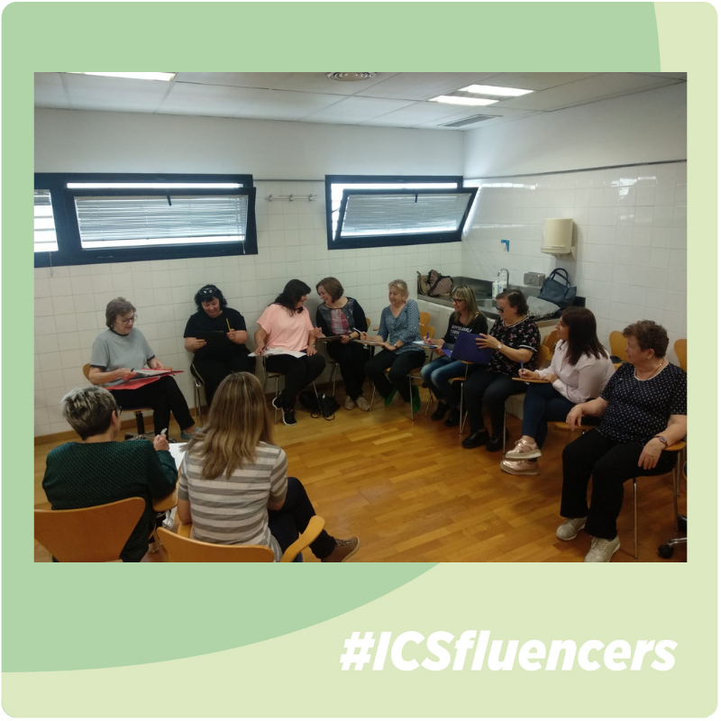 icscat's tweet photo. @NuriaBeguer @icsebre #ICSfluencers @NuriaBeguer:
"L'abordatge grupal de la #fibromiàlgia consisteix en 12 sessions d'educació sanitària, exercici físic, relaxació i activació conductual amb el treball conjunt de diferents professionals i proveïdors #CAPElTemple @icsebre" #primàriaICS #S8NB https://t.co/AvJr6q6Eri