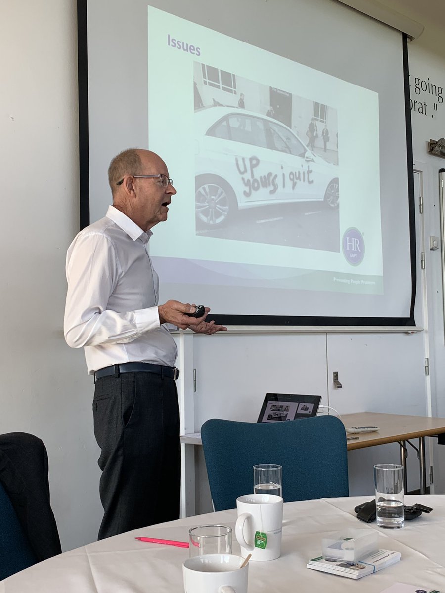 Downtonandali's tweet image. Everyone’s favourite HR manager @BriansBN @HRRescuer talking all things HR