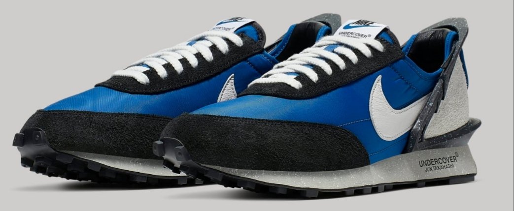 CoppingEu's tweet photo. Nike Daybreak Undercover.
We think these are great looking shoes. But there is no hype around these at all. They'll drop 07-06 and are already loaded on sneakers. We wouldn't recommend copping them for resell. If things change and the hype will rise we'll let you guys now. https://t.co/4TpyVr31ix