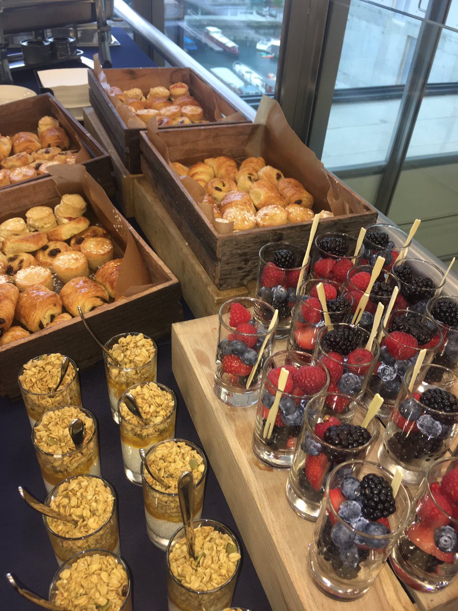 Exciting morning here this morning at <a href="/MHCLawyers/">Mason Hayes & Curran LLP</a> where we’re just about to kick off our Engage &amp; Educate Awards. But first - we’re tucking into this delicious breakfast! #engageandeducate