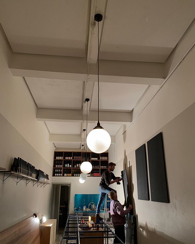 templohobart's tweet photo. Finishing touches going on the new bar. If you haven’t heard, our new little spot @sonny.hobart hobart is opening very soon 🍷 https://t.co/Gmf7NvOrD1 #templohobart https://t.co/M4mESCMtpN