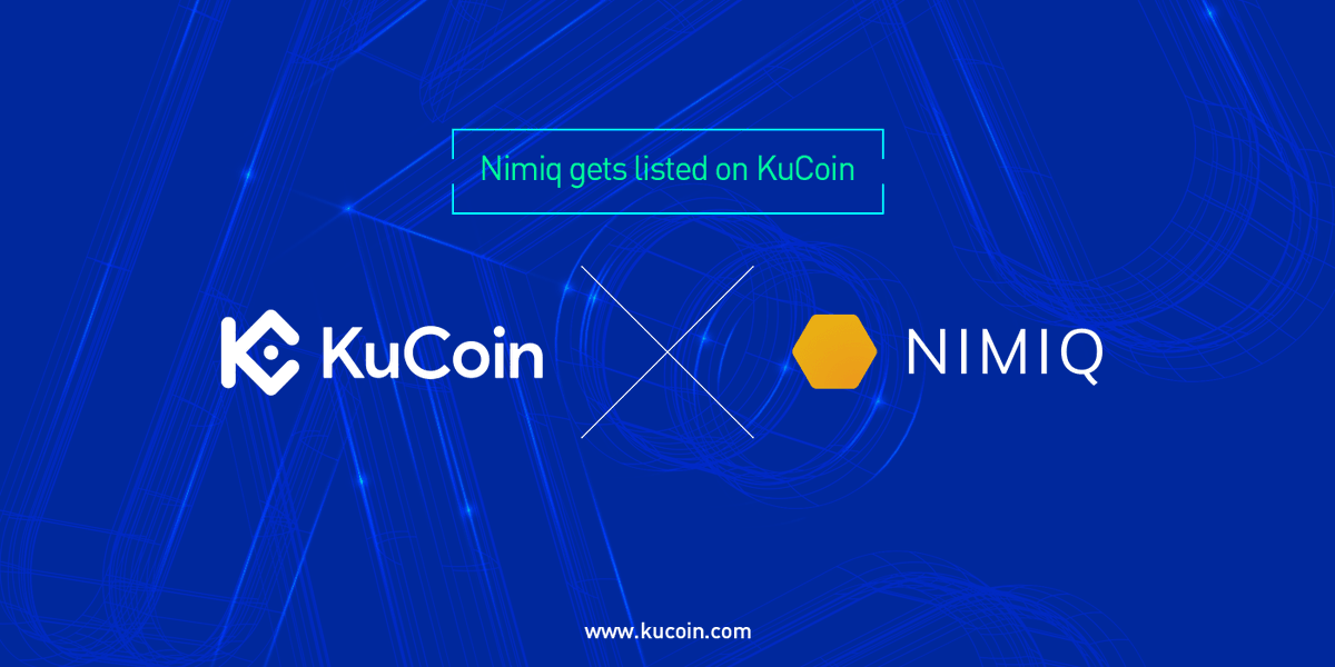 KuCoinUpdates's tweet photo. Nimiq (NIM) is now available on KuCoin, you can deposit now. Supported trading pairs include NIM/BTC and NIM/ETH. Trading will start on May 30, 2019 at 18:00 (UTC+8) and withdrawal will open on June 01, 2019 at 18:00 (UTC+8).

@nimiq #KCS #NIM #BTC #ETH https://t.co/xDBpZZNlC9