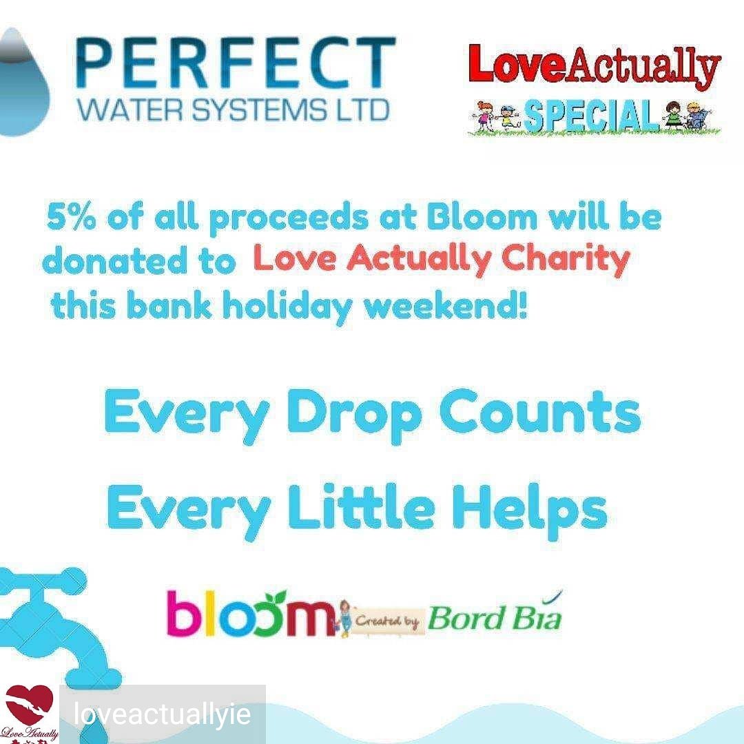 loveactuallyCHY's tweet photo. Do make sure to go visit at this year's @bloominthepark stand G53 for any water solutions as well as donate! #eveylittlehelps https://t.co/FPxyzyAOb7