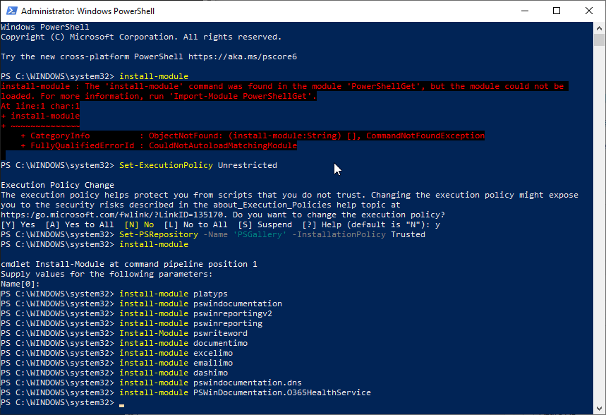Windows powershell install. Execution Policy Windows POWERSHELL. POWERSHELL Gallery. Install Command for POWERSHELL. Install Module using Terminal.