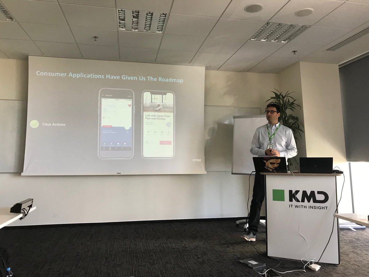 #9PLCUG Sebastian Kisiel is talking about news from Citrix