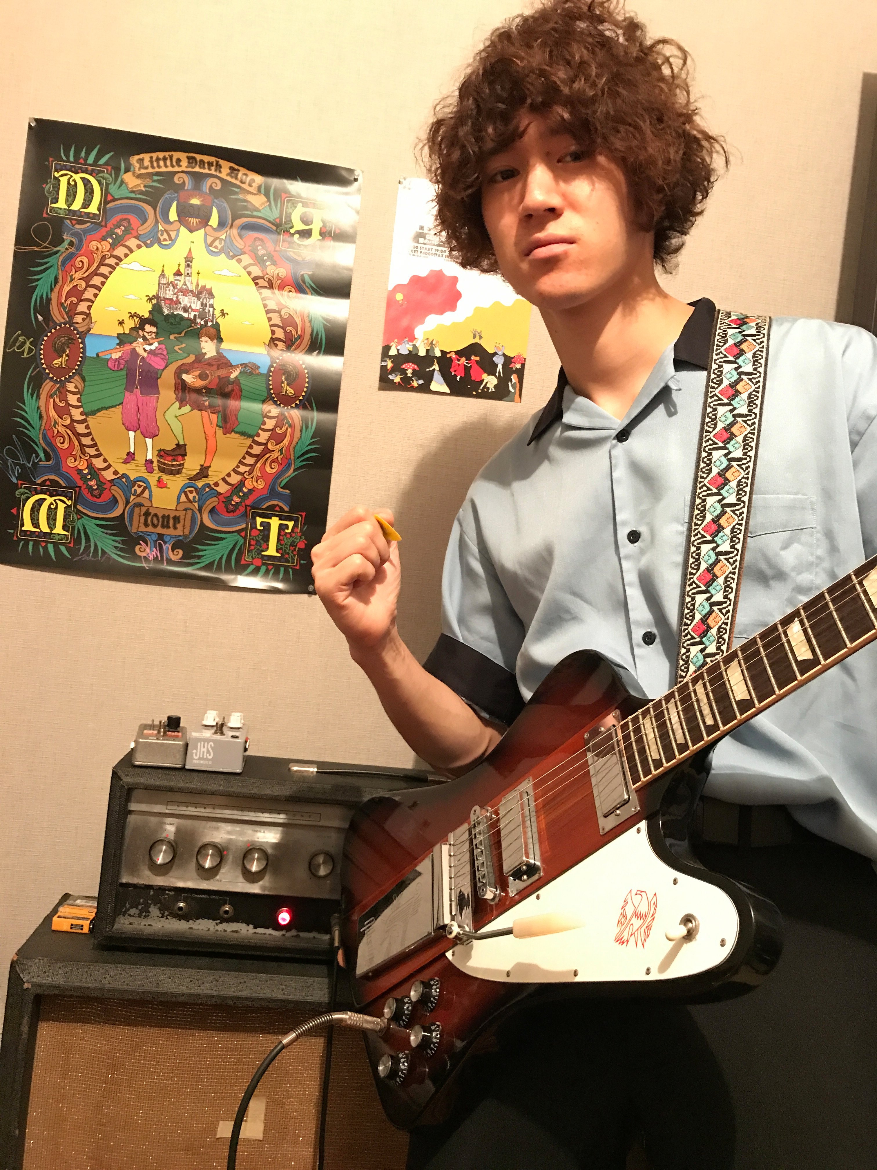 GLIM SPANKY 亀本使用済みピック GLIM SPANKY 亀本使用済みピック
