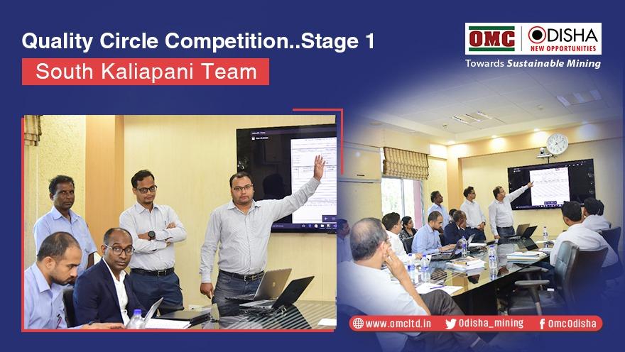 odisha_mining's tweet image. South Kaliapani QC champions in #QualityCircle Competition presented their improvement projects on improving ore evacuation through deployment of Online Challan System. This integrate innovation management principles with QCP to move ahead on path of achieving #BusinessExcellence