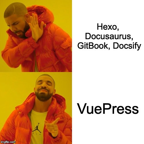 vicbergquist's tweet image. After working with #vuepress 💁‍♀️ #vuejs