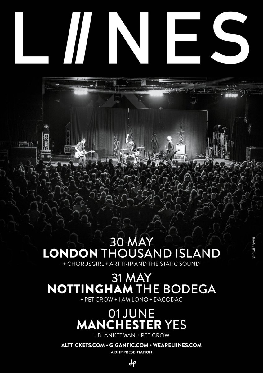 TheRecklessYes's tweet photo. Who’ll be catching a Reckless Yes band this weekend (which, FYI, starts tonight)?

@WEARELIINES kick off headline dates at @thsndslnd in LONDON tonight with @chorusgrrrl + @ArtTripBand 

@TheQuill also plays LONDON tonight - he’s over at the Half Moon in Putney https://t.co/CwdeHPdlbI